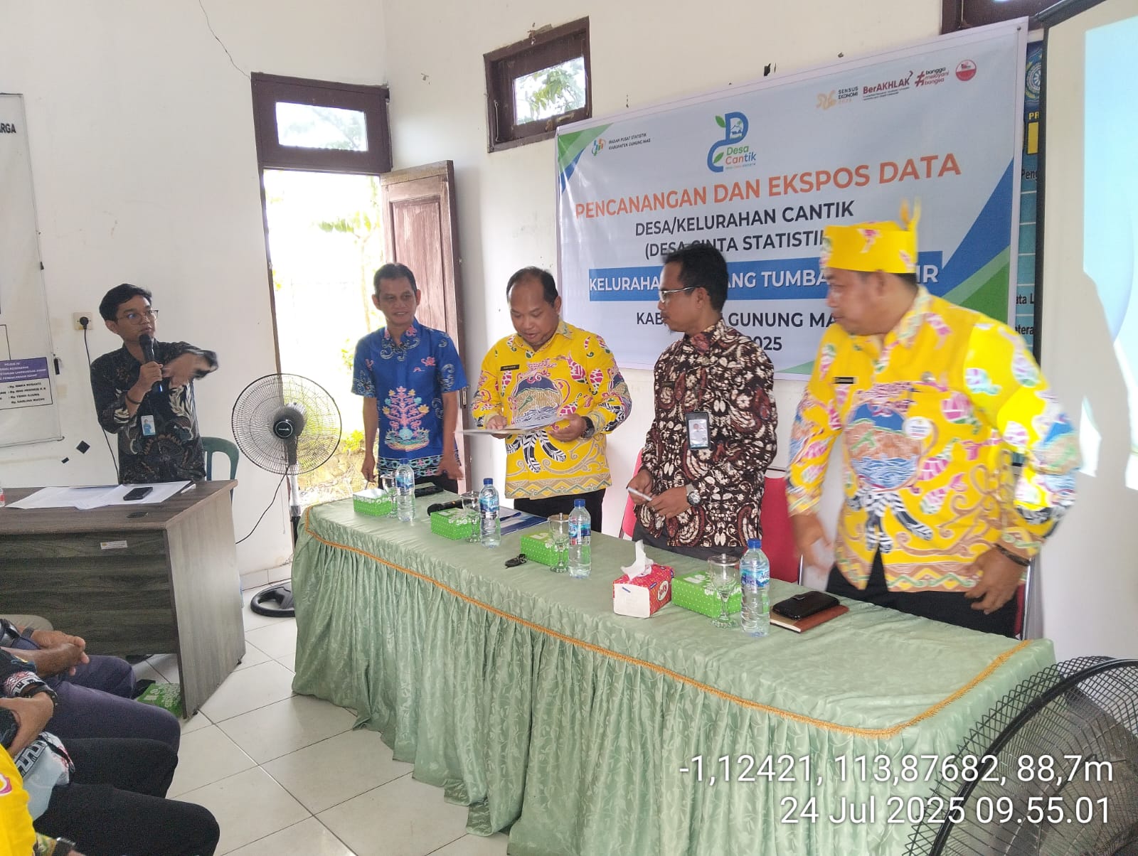 Pencanangan Desa Cantik 2025 Kelurahan Tampang Tumbang Anjir