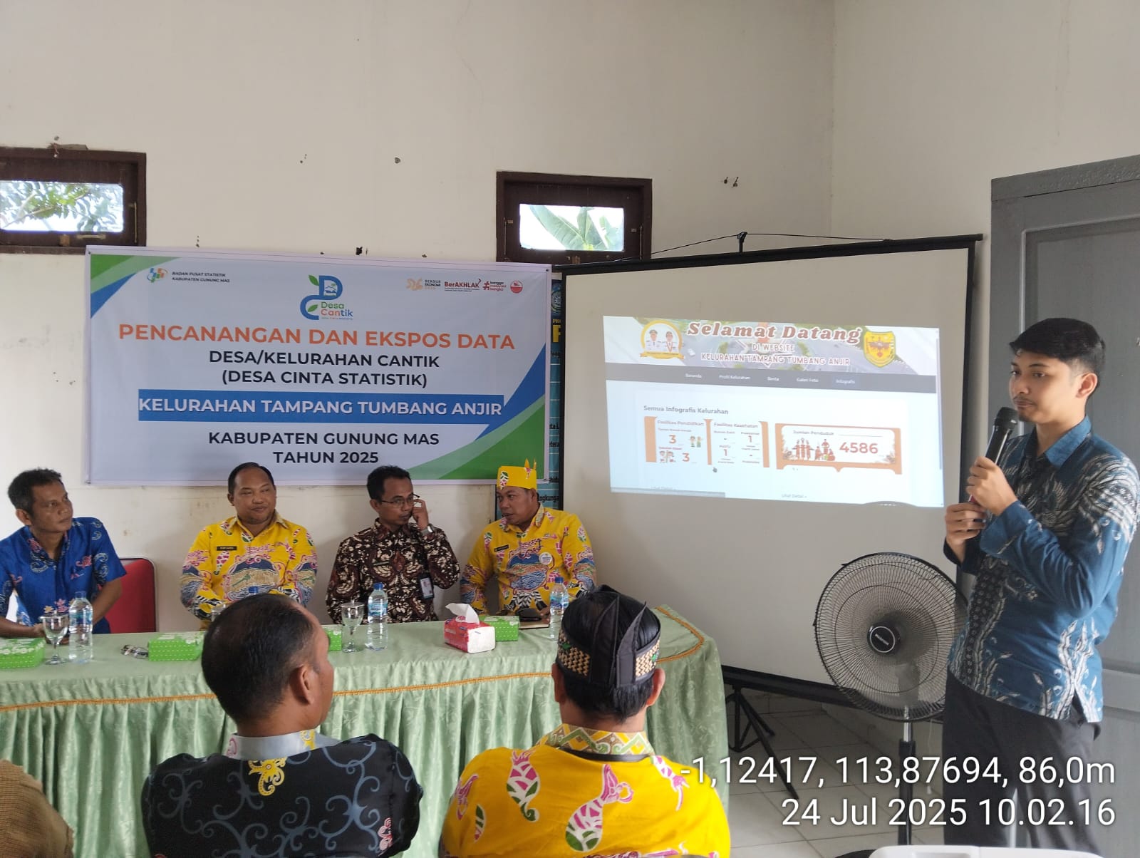 Pencanangan Desa Cantik 2025 Kelurahan Tampang Tumbang Anjir