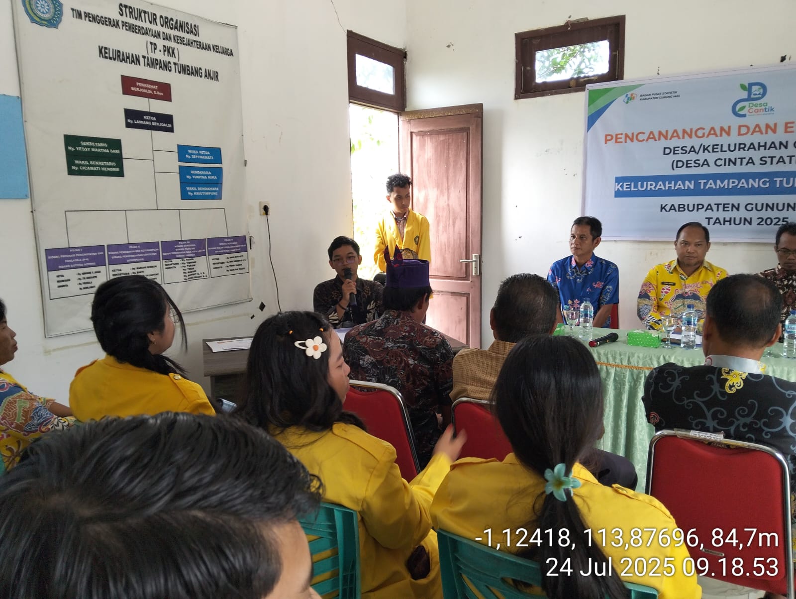 Pencanangan Desa Cantik 2025 Kelurahan Tampang Tumbang Anjir