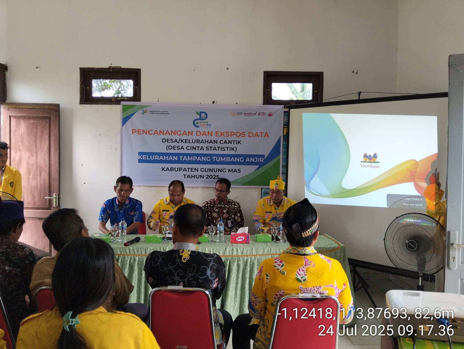 Pencanangan Desa Cantik 2025 Kelurahan Tampang Tumbang Anjir