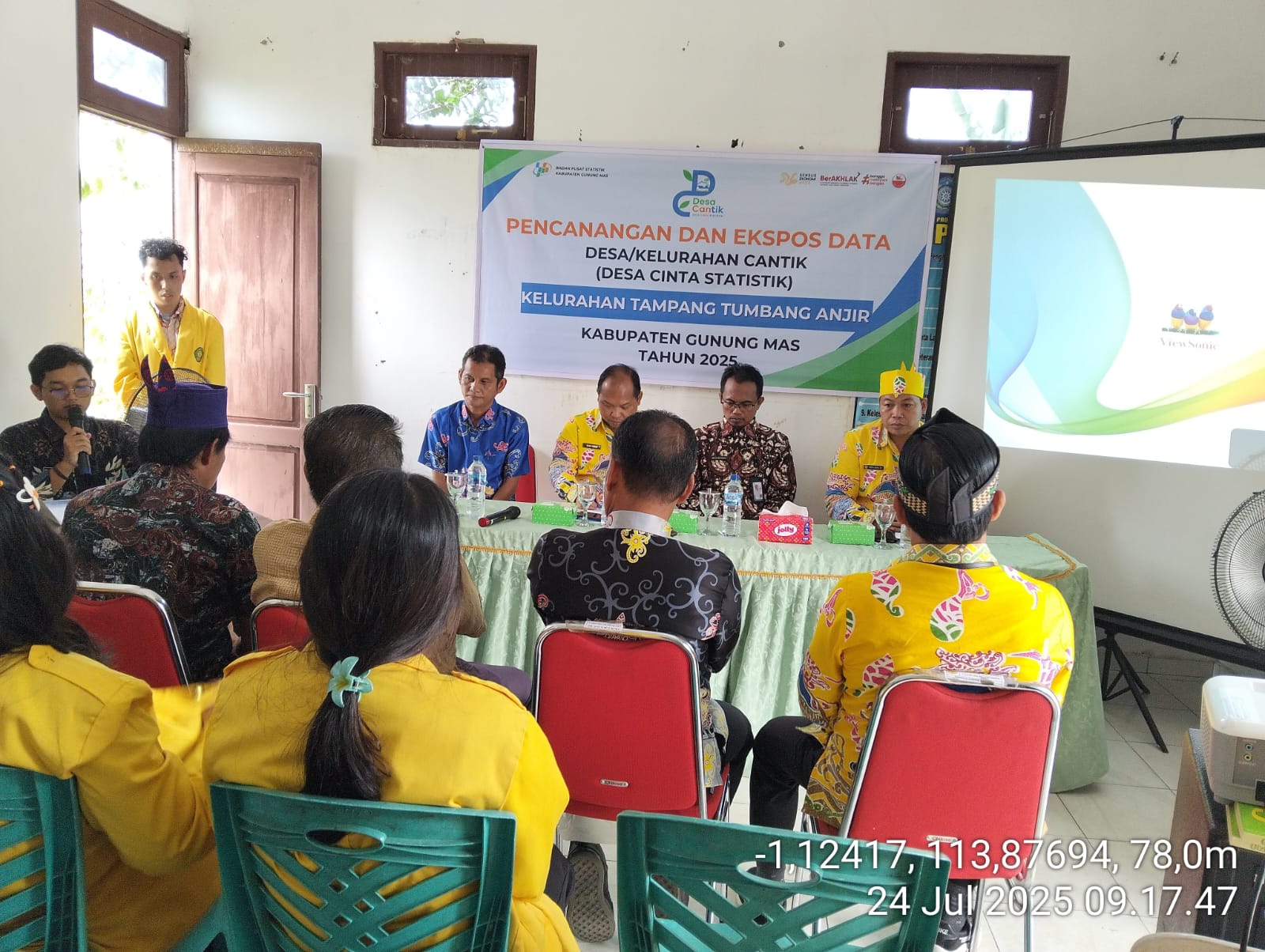 Pencanangan Desa Cantik 2025 Kelurahan Tampang Tumbang Anjir