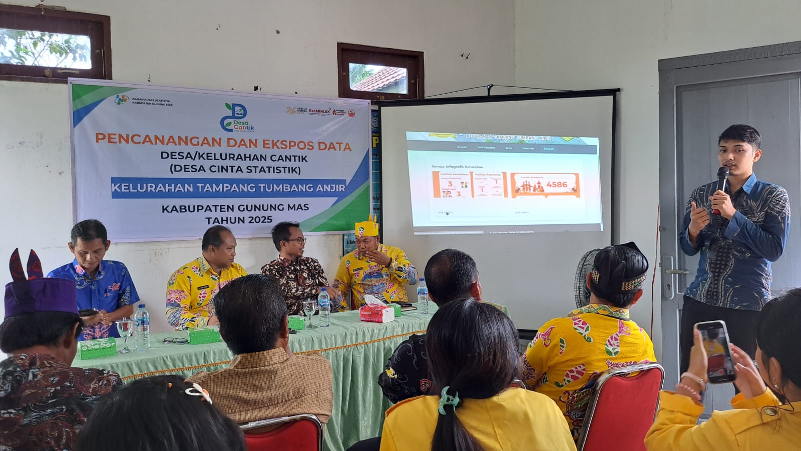 Pencanangan Desa Cantik 2025 Kelurahan Tampang Tumbang Anjir