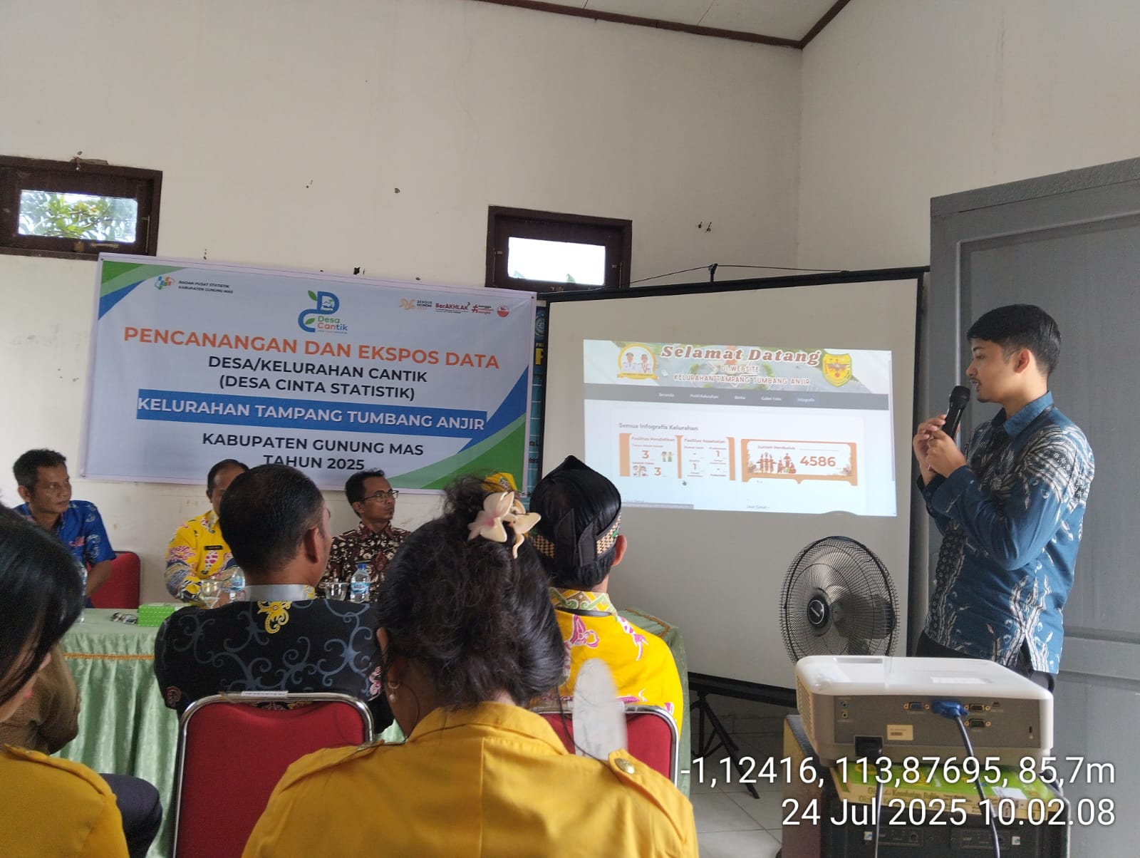 Pencanangan Desa Cantik 2025 Kelurahan Tampang Tumbang Anjir