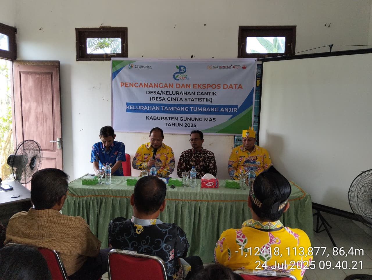 Pencanangan Desa Cantik 2025 Kelurahan Tampang Tumbang Anjir